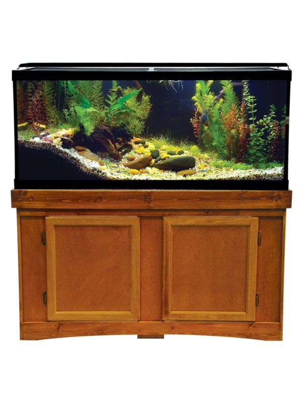 75gallon Oak Seapora Monarch Aquarium