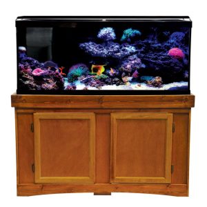 Seapora Monarch Reef-Ready Aquarium 75gallon Oak