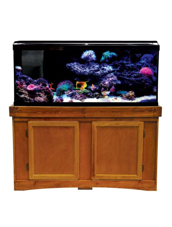 Seapora Monarch Reef-Ready Aquarium 75gallon Oak