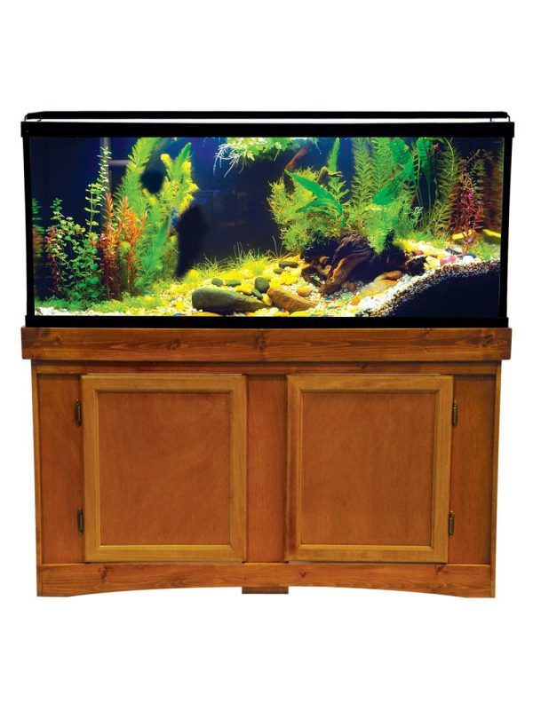 Seapora Monarch Aquarium 90gallon Oak