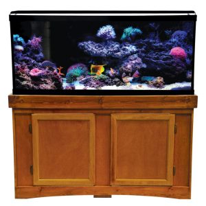 Seapora Monarch Reef-Ready Aquarium 90gallon Oak