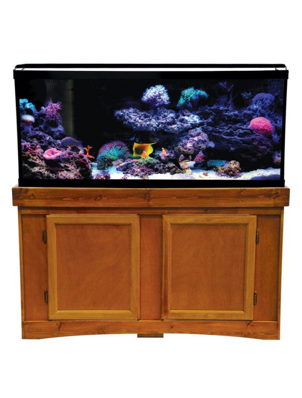 Seapora Monarch Reef-Ready Aquarium 90gallon Oak